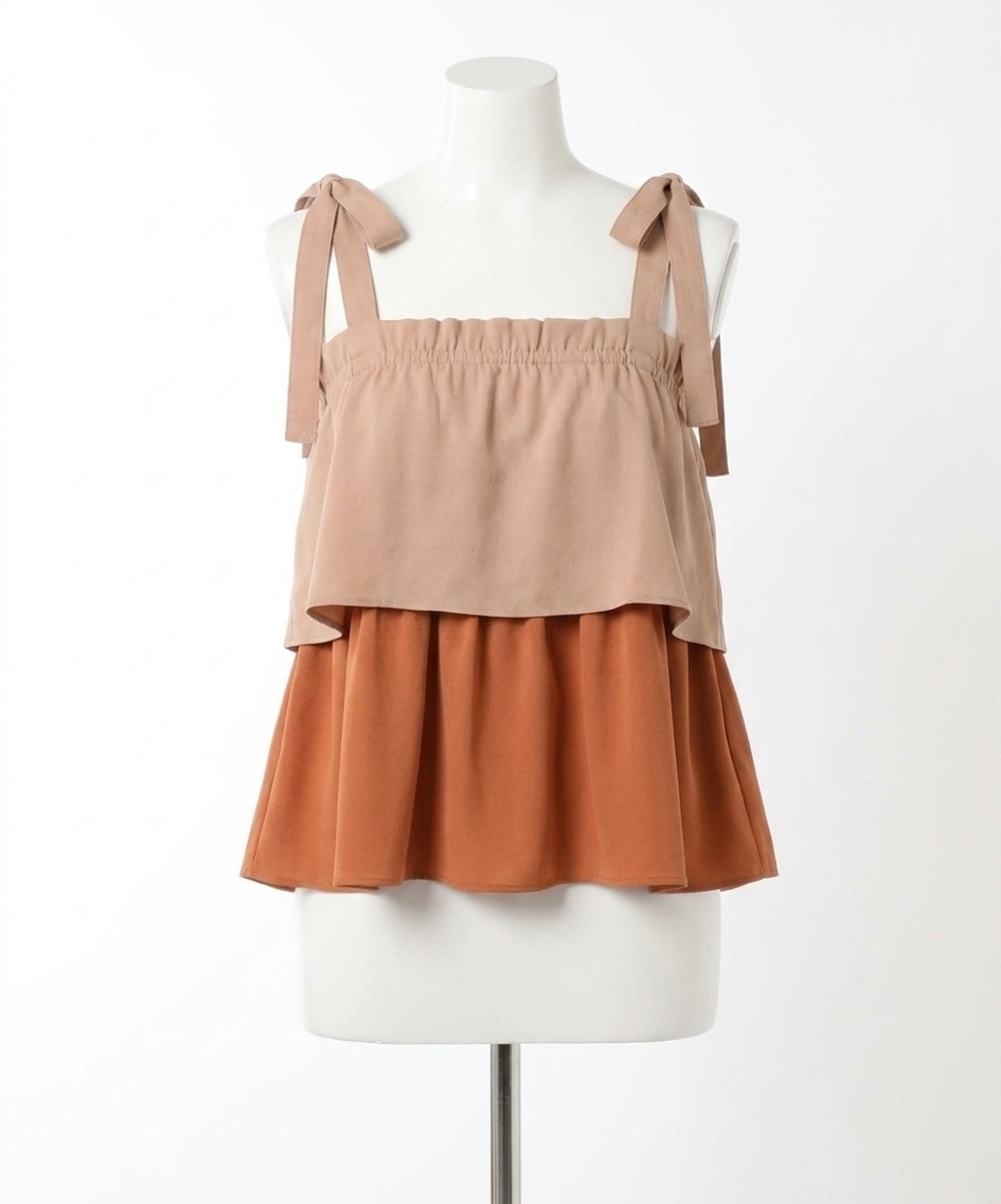 NEW WISHLIST lainey tank top in beige
